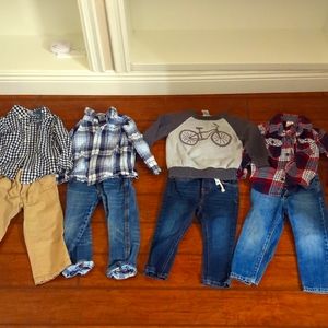 Boys 2T gymboree winter clothing lot